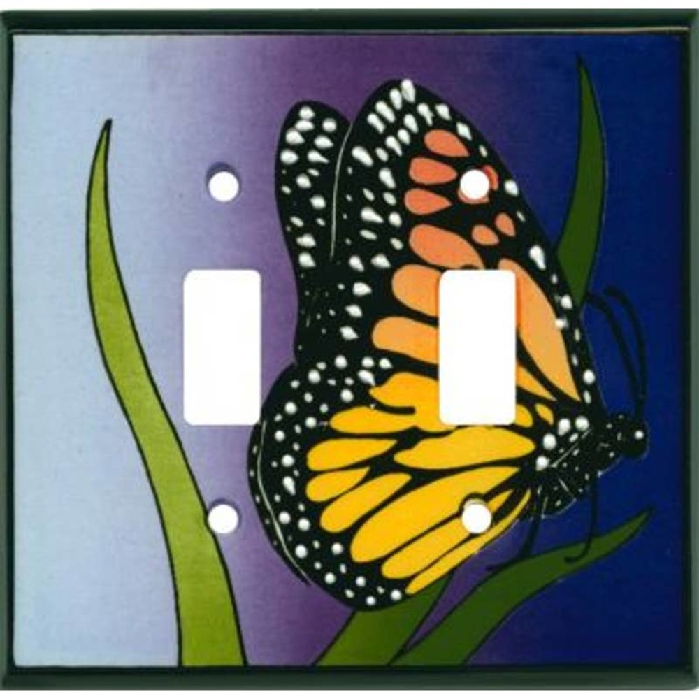 Monarch Ceramic Wall Plate 2 toggle